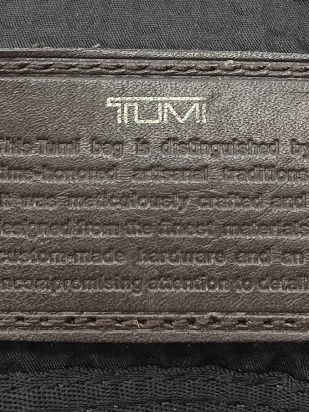 Tumi Alpha Bravo Beale Mini Messenger Bag Black